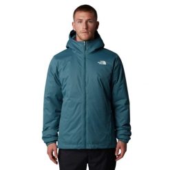 The North Face kurtka zimowa męska NF00C302 - rozmiar S. Niebieskie kurtki The North Face, na zimę, m, bez wzorów, z poliesteru, bez kaptura. Za 998.99 zł.