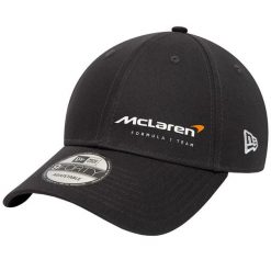 Czapka z daszkiem męska New Era McLaren F1 Team Essentials Cap. Czarne czapki z daszkiem New Era, bez wzorów, z bawełny. Za 180.00 zł.