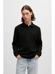 BOSS Orange Koszulka polo w kolorze czarnym rozmiar: XXL. Czarne koszulki polo BOSS Orange, xxl, bez wzorów, bez kołnierzyka, bez ramiączek. Za 266.66 zł.