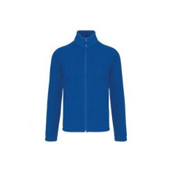 Gruby polar zapinany na zamek błyskawiczny Kariban Marco. Niebieskie bluzy z polaru KARIBAN, m, bez wzorów, z polaru, bez kaptura. Za 222.00 zł.