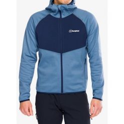 Bluza z kapturem Berghaus Trawden Jacket. Niebieskie bluzy Berghaus, l, bez wzorów, z kapturem. Za 350.99 zł.