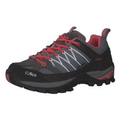 Buty Trekkingowe dla dorosłych CMP Rigel Low Waterproof. Czarne buty turystyczne CMP, bez wzorów, z materiału, bez zapięcia. Za 299.00 zł.