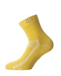 Skarpety Trekkingowe Lasting WKS 70% Merino Wool Żółty (208) XL (46-49). Żółte skarpety LASTING, bez wzorów, z dzianiny. Za 51.00 zł.