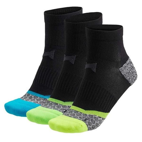 Skarpety do biegania Xtreme, 3 par, Multi czarny. Czarne skarpety XTREME SOCKSWEAR, bez wzorów. Za 112.80 zł.
