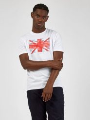 Ben Sherman Koszulka w kolorze białym rozmiar: M. Białe bezrękawniki Ben Sherman, m, bez wzorów, z bawełny, bez kołnierzyka, bez ramiączek. Za 114.98 zł.