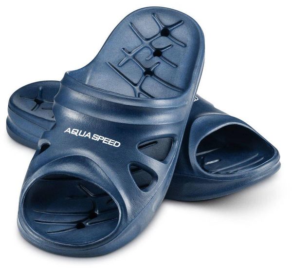 Klapki basenowe dla dorosłych Aqua Speed Florida. Czerwone klapki Aqua-Speed, z materiału. Za 50.99 zł.