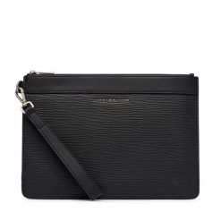 Saszetka Tommy Hilfiger. Czarne saszetki i nerki Tommy Hilfiger, bez wzorów. Za 329.99 zł.