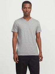 Jack & Jones Koszulka w kolorze szarym rozmiar: XXL. Szare bezrękawniki Jack & Jones, xxl, bez wzorów, z bawełny, bez kołnierzyka, bez ramiączek. Za 53.04 zł.