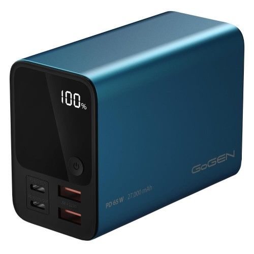 Powerbank GoGen PB270001BL 27000 mAh niebieski. Niebieskie powerbanki No name. Za 292.99 zł.