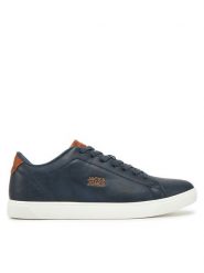 Jack&Jones Sneakersy 12203642 Granatowy. Niebieskie buty sportowe casual Jack&Jones, bez wzorów, ze skóry, bez zapięcia. Za 179.99 zł.