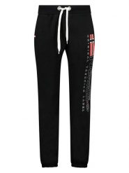 Geographical Norway Spodnie dresowe "Mogora" w kolorze czarnym rozmiar: XL. Czarne spodnie treningowe długie Geographical Norway, xl, bez wzorów, z bawełny. Za 97.05 zł.