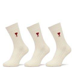 Skarpety wysokie unisex AMI PARIS. Skarpety AMI PARIS, bez wzorów. Za 419.99 zł.