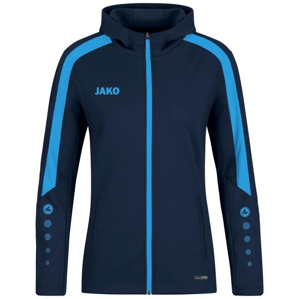 Bluza dresowa z kapturem Jako Power. Niebieskie bluzy z kapturem JAKO, l, bez wzorów, z dresówki, z kapturem. Za 327.65 zł.