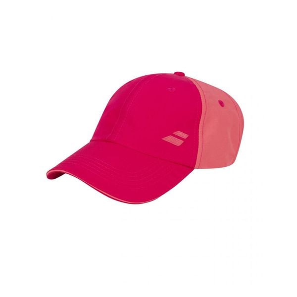 Czapka tenisowa juniorska Babolat Basic Logo Cap. Czerwone czapki z daszkiem BABOLAT, bez wzorów, z tkaniny. Za 55.00 zł.