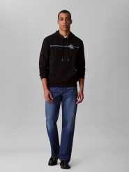 Calvin Klein Bluza w kolorze czarnym rozmiar: L. Czarne bluzy z kapturem CALVIN KLEIN, l, bez wzorów, z kapturem. Za 246.95 zł.