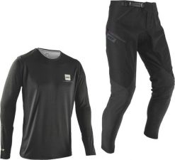 Dżersej z długim rękawem Leatt Ride MTB Gravity 1.0. Czarne odzież kompresyjna LEATT, s, bez wzorów, z dżerseju, rowerowe. Za 430.10 zł.