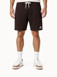 Szorty Le Coq Sportif Heritage. Brązowe krótkie spodenki sportowe le coq sportif, m, bez wzorów, z materiału. Za 311.50 zł.
