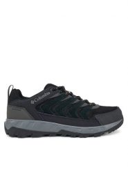 Columbia Trekkingi Strata Trail Low Wp 2076891 Czarny. Czarne buty trekkingowe Columbia, bez wzorów, ze skóry, bez zapięcia. Za 289.99 zł.
