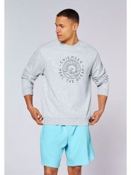 Chiemsee Bluza w kolorze szarym rozmiar: XL. Szare bluzy Chiemsee, xl, bez wzorów, z bawełny, bez kaptura. Za 139.95 zł.