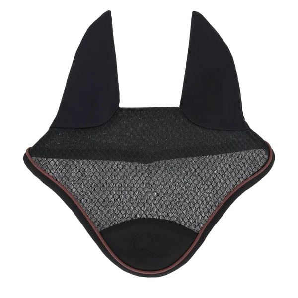 Czapka dla konia QHP Avenna. Czarne czapki z daszkiem QHP, na zimę, bez wzorów, z elastanu. Za 167.00 zł.