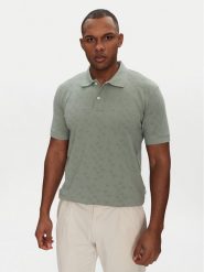 Selected Homme Polo Paul 16096767 Zielony Regular Fit. Zielone koszulki polo Selected Homme, m, bez wzorów, z bawełny, bez kołnierzyka, bez ramiączek. Za 109.99 zł.