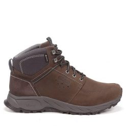 Buty trekkingowe Chiruca Montreal 01 Gore-Tex. Brązowe buty turystyczne Chiruca, bez wzorów, z gore-texu, bez zapięcia, trekkingowe, gore-tex. Za 754.05 zł.