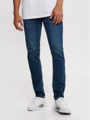 Only & Sons Jeansy Loom 22008472 Granatowy Slim Fit. Niebieskie jeansy Only & Sons, m. Za 109.99 zł.