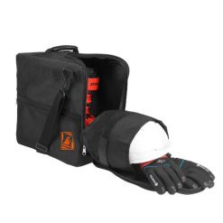 Pokrowiec torba na buty kask i akcesoria – Snowsport Prestige Boot&Helmet Bag. Czarne torby na ramię SNOWSPORT, bez wzorów, z gumy, na ramię, duże, bez dodatków. Za 99.00 zł.