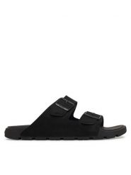 BOSS Klapki Surfley 50563157 Czarny. Czarne klapki Boss, ze skóry. Za 449.99 zł.