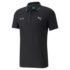 Koszulka polo sportowa męska Puma MAPF1 z krótkim rękawem. Koszulki polo sportowe Puma, m, bez wzorów, bez kołnierzyka, bez ramiączek. Za 154.99 zł.