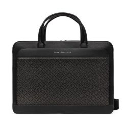Torba na laptopa Tommy Hilfiger. Czarne torby na laptopa Tommy Hilfiger. Za 569.99 zł.