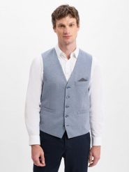 Finshley & Harding garnitury modułowe - Maxte Mężczyźni Modern Fit niebieski|szary, 50. Niebieskie garnitury Finshley & Harding, m, bez wzorów. Za 159.95 zł.