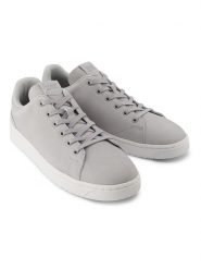 TOMS Skórzane sneakersy w kolorze szarym rozmiar: 44. Szare buty sportowe casual Toms, bez wzorów, bez zapięcia. Za 204.95 zł.