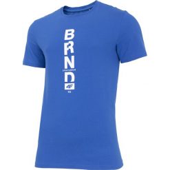T-shirt męski TSM251 - niebieski. T-shirty marki 4F. Za 49.99 zł.