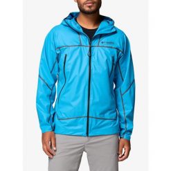 Kurtka przeciwdeszczowa Columbia Cassiar Pro ODX Shell. Niebieskie kurtki Columbia, bez wzorów, bez kaptura. Za 1,217.99 zł.