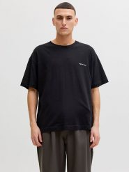 Jack & Jones Koszulka "Montauk" w kolorze czarnym rozmiar: XL. Czarne bezrękawniki Jack & Jones, xl, bez wzorów, z bawełny, bez kołnierzyka, bez ramiączek. Za 43.99 zł.