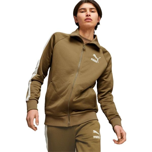 Kurtka Puma T7 Iconic, Mężczyźni. Brązowe kurtki Puma, m, bez wzorów, z poliesteru, bez kaptura. W wyprzedaży za 290.00 zł.