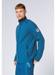 Chiemsee Kurtka polarowa w kolorze niebieskim rozmiar: XXL. Niebieskie kurtki Chiemsee, xxl, bez wzorów, z polaru, bez kaptura. Za 139.87 zł.