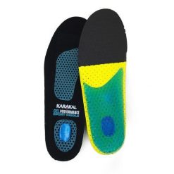 Wkładki do butów Karakal Performance Sports. Czarne buty trekkingowe KARAKAL, bez wzorów, bez zapięcia. Za 68.00 zł.