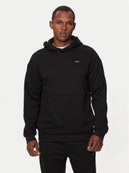 Reebok Bluza Strength Hoodie 100070728 Czarny Regular Fit. Czarne bluzy Reebok, m, bez wzorów, z syntetyku, bez kaptura. Za 269.99 zł.