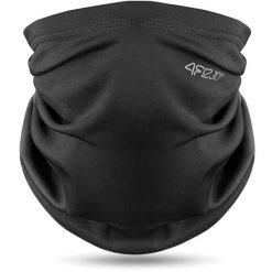 Komin termiczny na szyję unisex do biegania 4FIZJO czarny. Czarne szaliki 4FIZJO, bez wzorów. Za 45.00 zł.