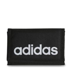 Portfel adidas. Czarne portfele Adidas, bez wzorów. Za 39.99 zł.
