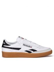 Reebok Sneakersy CLUB C REV VIN100202316 Biały. Białe buty sportowe casual Reebok, bez wzorów, ze skóry, bez zapięcia. Za 319.00 zł.
