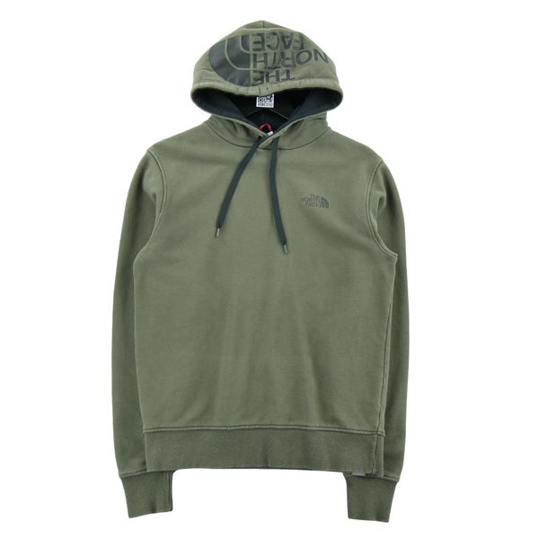 Second life - Bluza z kapturem męska The North Face khaki - Jak nowy. Zielone bluzy z kapturem The North Face, l, bez wzorów, z materiału, z kapturem. Za 149.06 zł.