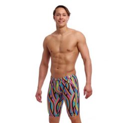Spodenki do pływania Jammery Funky Trunks Curl Curl. Odzież kąpielowa Funky Trunks, m, bez wzorów, sportowe. Za 219.00 zł.