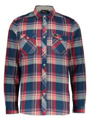 O'Neill Koszula "Violator" w kolorze granatowo-czerwonym rozmiar: M. Czerwone koszule O'Neill, m, bez wzorów, bez kołnierzyka, bez ramiączek. Za 109.26 zł.