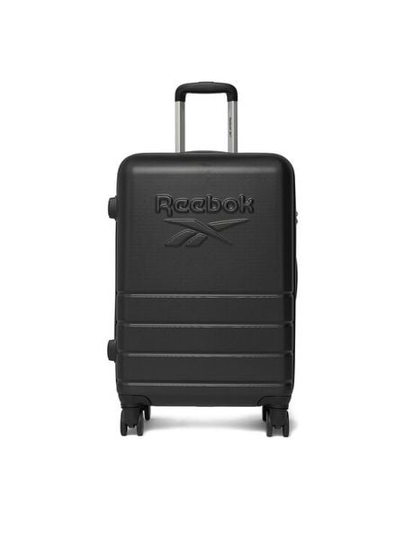 Reebok Walizka średnia CEO-RBK-WAL-001-CCC-M-2 Czarny. Czarne walizki Reebok, bez wzorów, z tworzywa sztucznego, średnie. Za 299.99 zł.