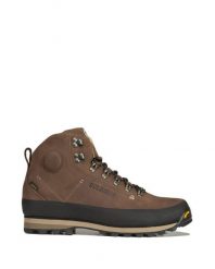 Buty trekkingowe Dolomite Cinquantaquattro Trek GTX. Brązowe buty turystyczne Dolomite, bez wzorów, z gore-texu, bez zapięcia, trekkingowe, gore-tex. Za 972.20 zł.