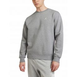 Bluza na co dzień męska NIKE JORDAN BROOKLYM FLEECE ocieplana bez kaptura. Szare bluzy bez kaptura Jordan, m, bez wzorów, bez kaptura. Za 289.00 zł.