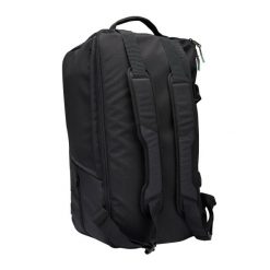 Torba sportowa Kipsta Urban 55 L. Czarne torby na ramię Decathlon, bez wzorów, z materiału, na ramię, bez dodatków. Za 189.99 zł.